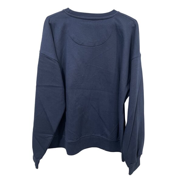 Pressbox Penn State Crewneck Pullover Sweatshirt Womens Medium Navy Blue Comfort - Picture 2 of 6